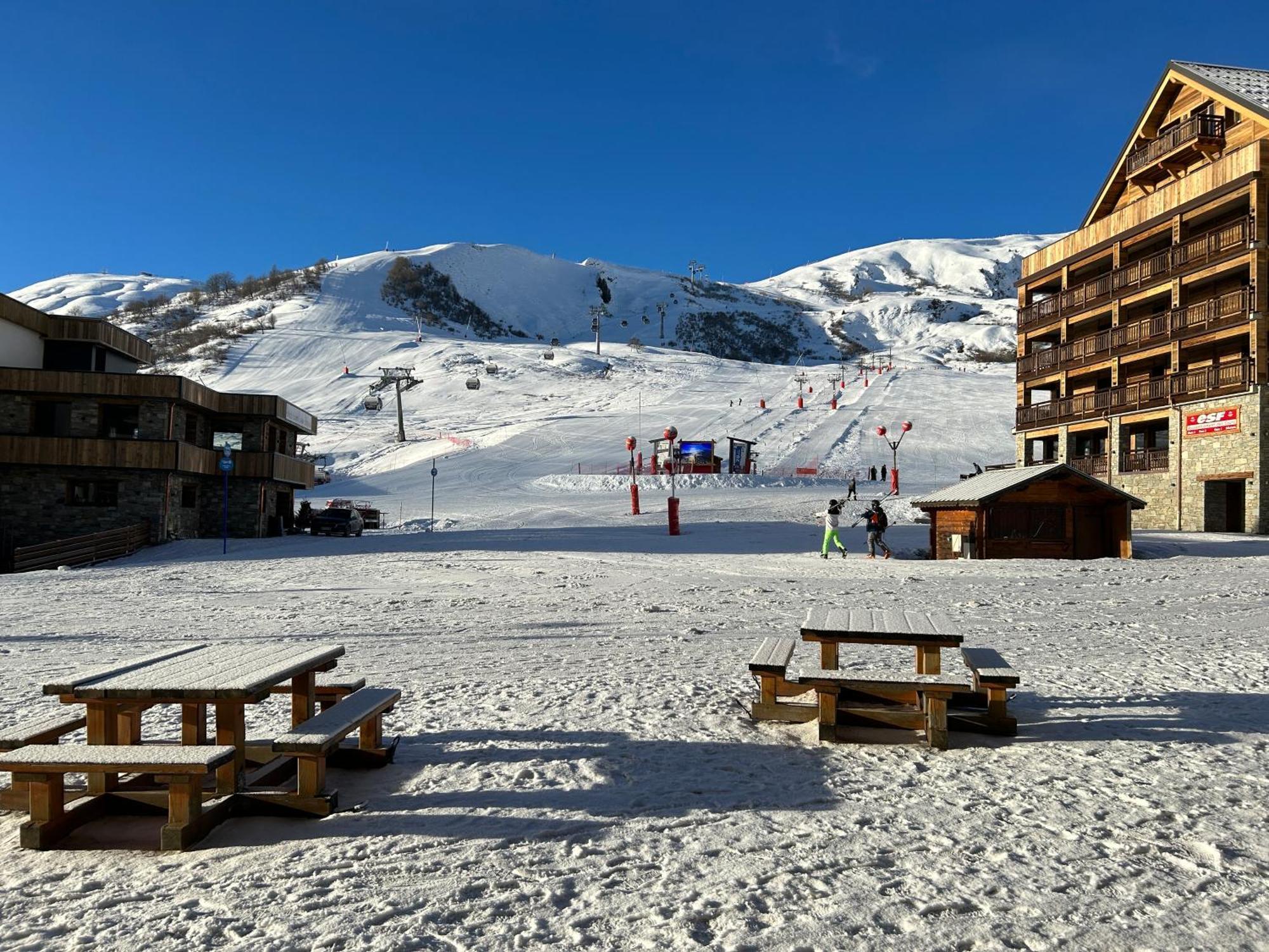 Le Marlou Appartement Fontcouverte-la-Toussuire Buitenkant foto